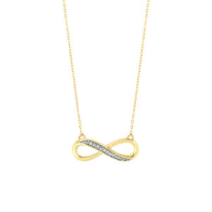 Diamond Infinity Necklace