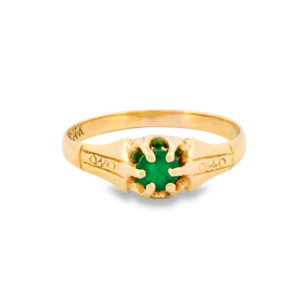 Antique Victorian Emerald Ring