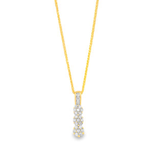 Diamond Cluster Necklace