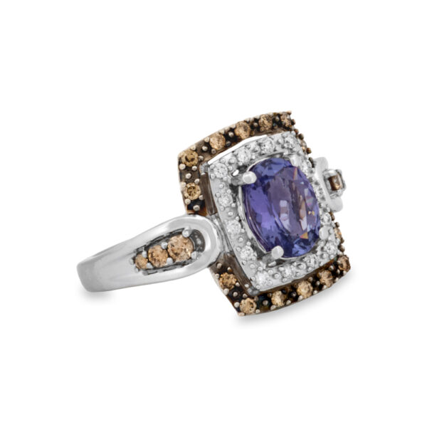 Tanzanite & Diamond Ring