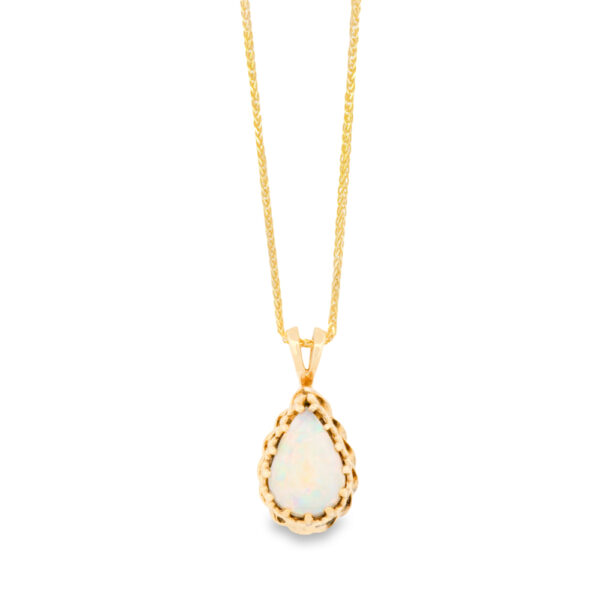 Gold & Opal Necklace