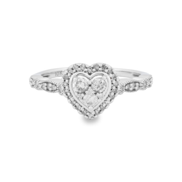 Diamond Heart Ring