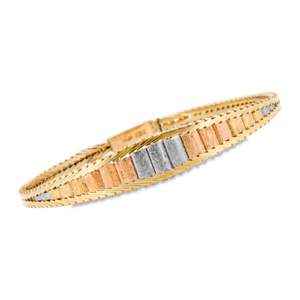 Italian Tri-Gold Bracelet