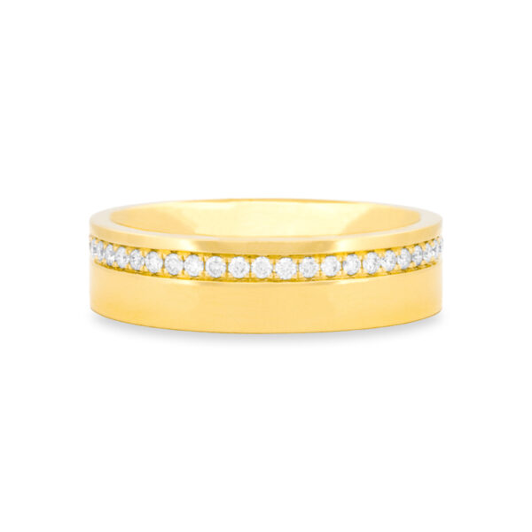 Off-Centre Diamond Anniversary Band