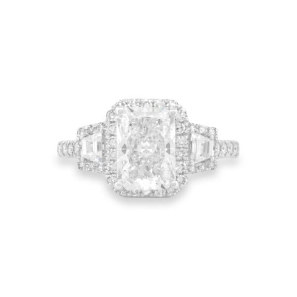 Lab-Grown Radiant Cut Diamond Ring