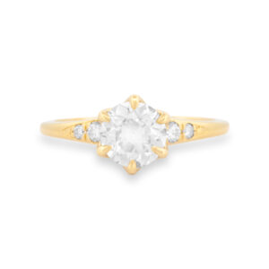 Vintage-Style 1.26ctw Diamond Engagement Ring