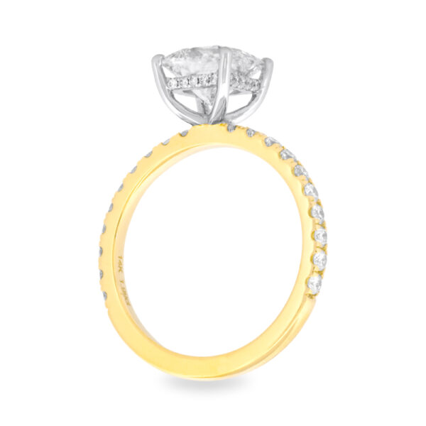 Lab-Grown Princess Cut Diamond Ring