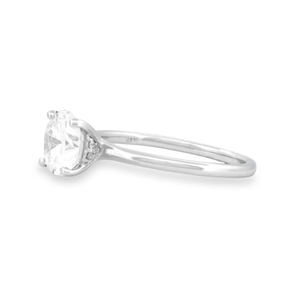 Brilliant Cut Diamond Solitaire Engagement Ring