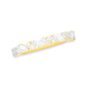 Mixed Cut Lab-Grown Diamond Band
