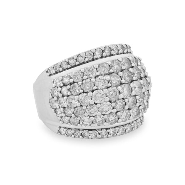Wide Diamond Band