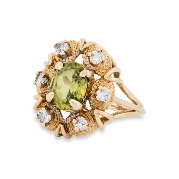Vintage Gold Chrysoberyl Ring