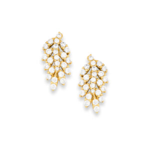 Gold Cubic Zirconia Studs