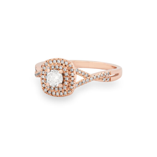 Rose Gold Engagement Ring