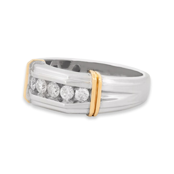 Two-Tone Diamond Ring
