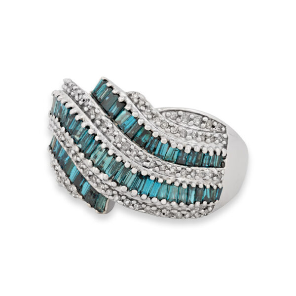 Fancy Blue Diamond Ring