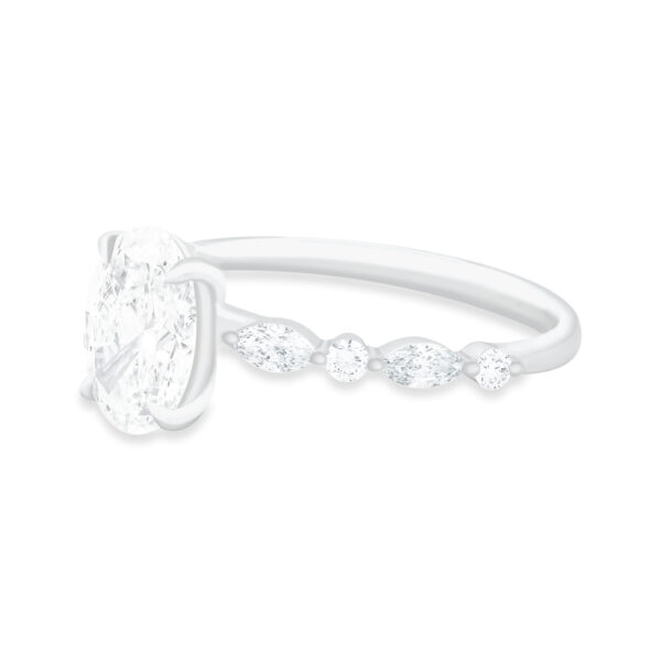 Lab-Grown Diamond Engagement Ring