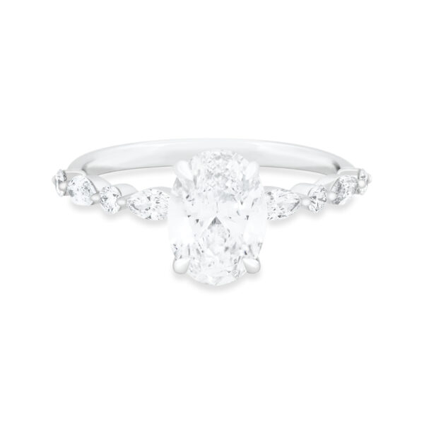 Lab-Grown Diamond Engagement Ring
