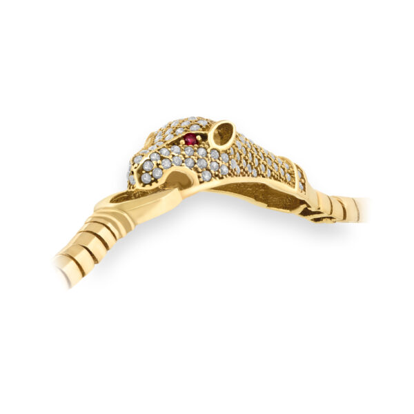 Vintage 14k Panther Bracelet