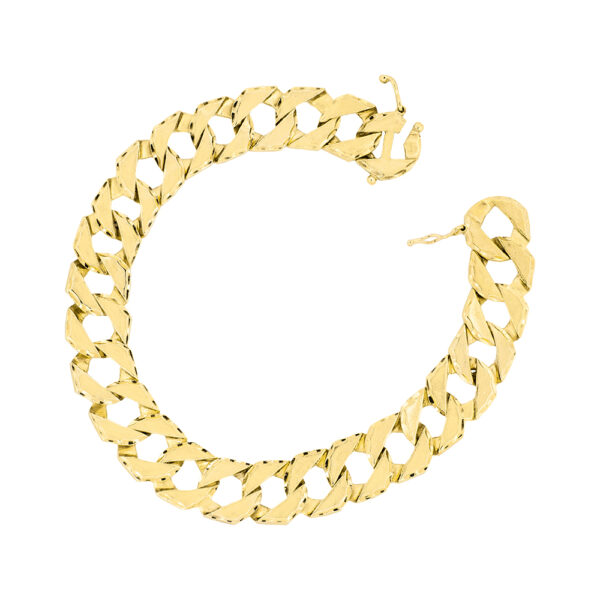 10k Gold Curb Bracelet