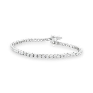 Lab-Grown Diamond Tennis Bracelet