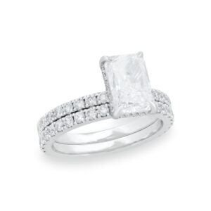 2.98ctw Lab-Grown Diamond Wedding Set