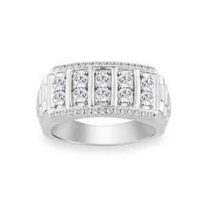 Lab-Grown Diamond Ring 1ctw