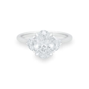 Lab-Grown Diamond Trinity Ring