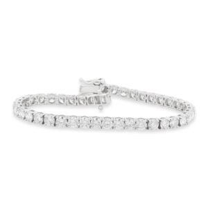 Lab-Grown Diamond Tennis Bracelet
