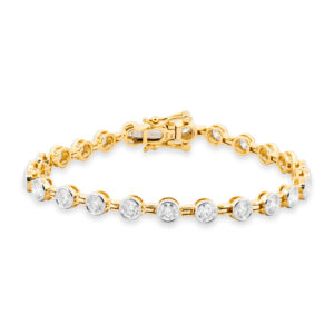 Lab-Grown Diamond Tennis Bracelet