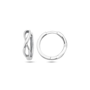 10k Gold Infinity Huggies