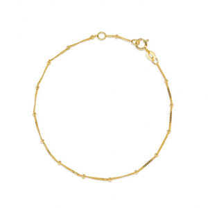Gold Satellite Chain Bracelet