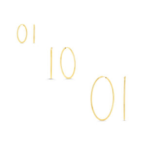 10k Gold Sleeper Earrings