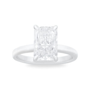 Radiant Lab-Grown Engagement Ring