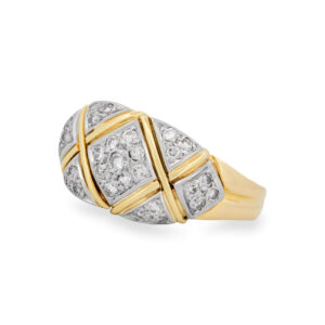 18k Gold Diamond Ring
