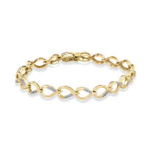 Teardrop Diamond Tennis Bracelet